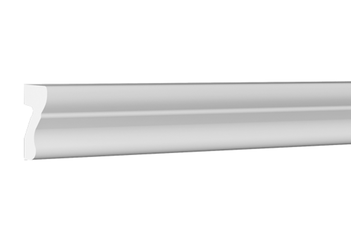 Molding M346 3.4 x 1.6 cm - Polyurethane Dado Rails &+