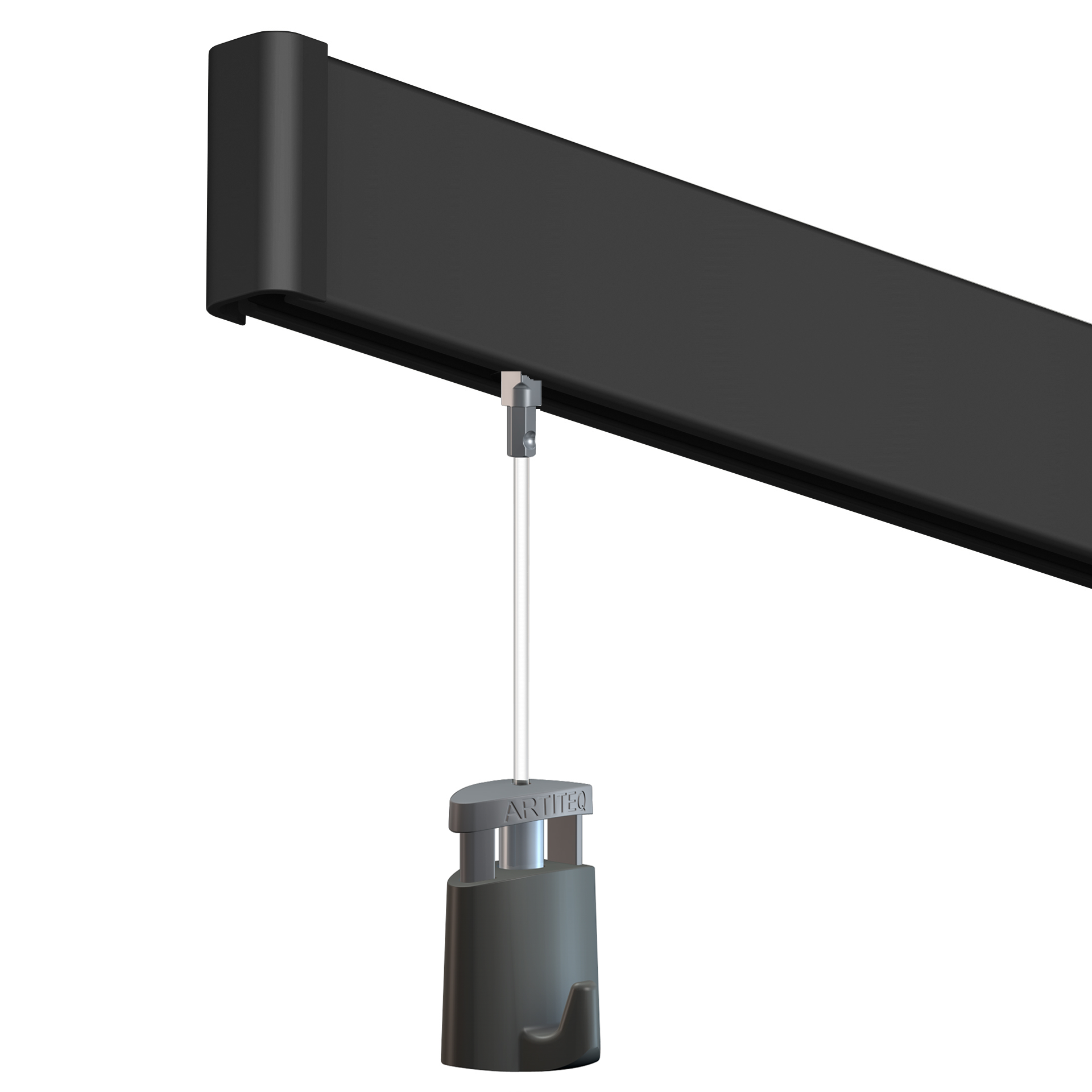 Cimaise Box PREMIUM Click Rail 2 meters - All-in-one kit