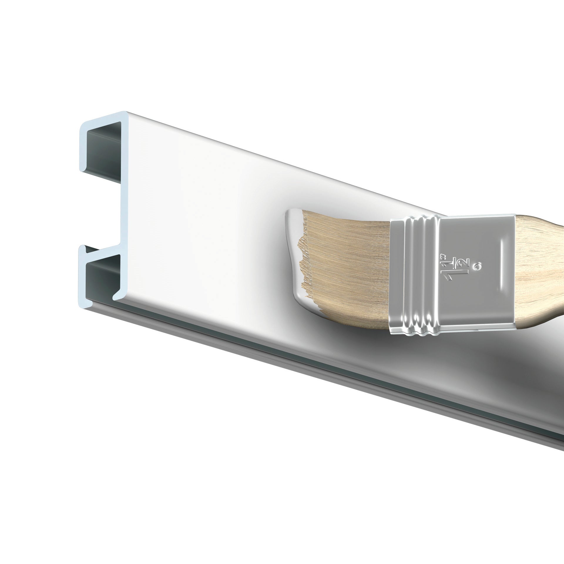 Click Rail Picture Rail 200 cm - Artiteq Picture Rail