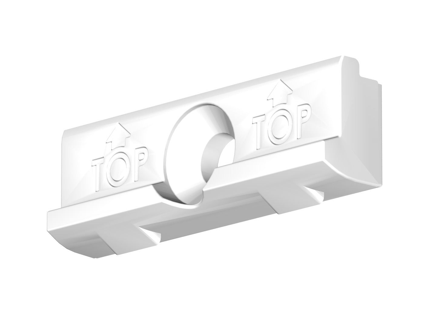 Pack of 6 additional fixing clips for Contour Rail Picture Rail - Ci Fixing