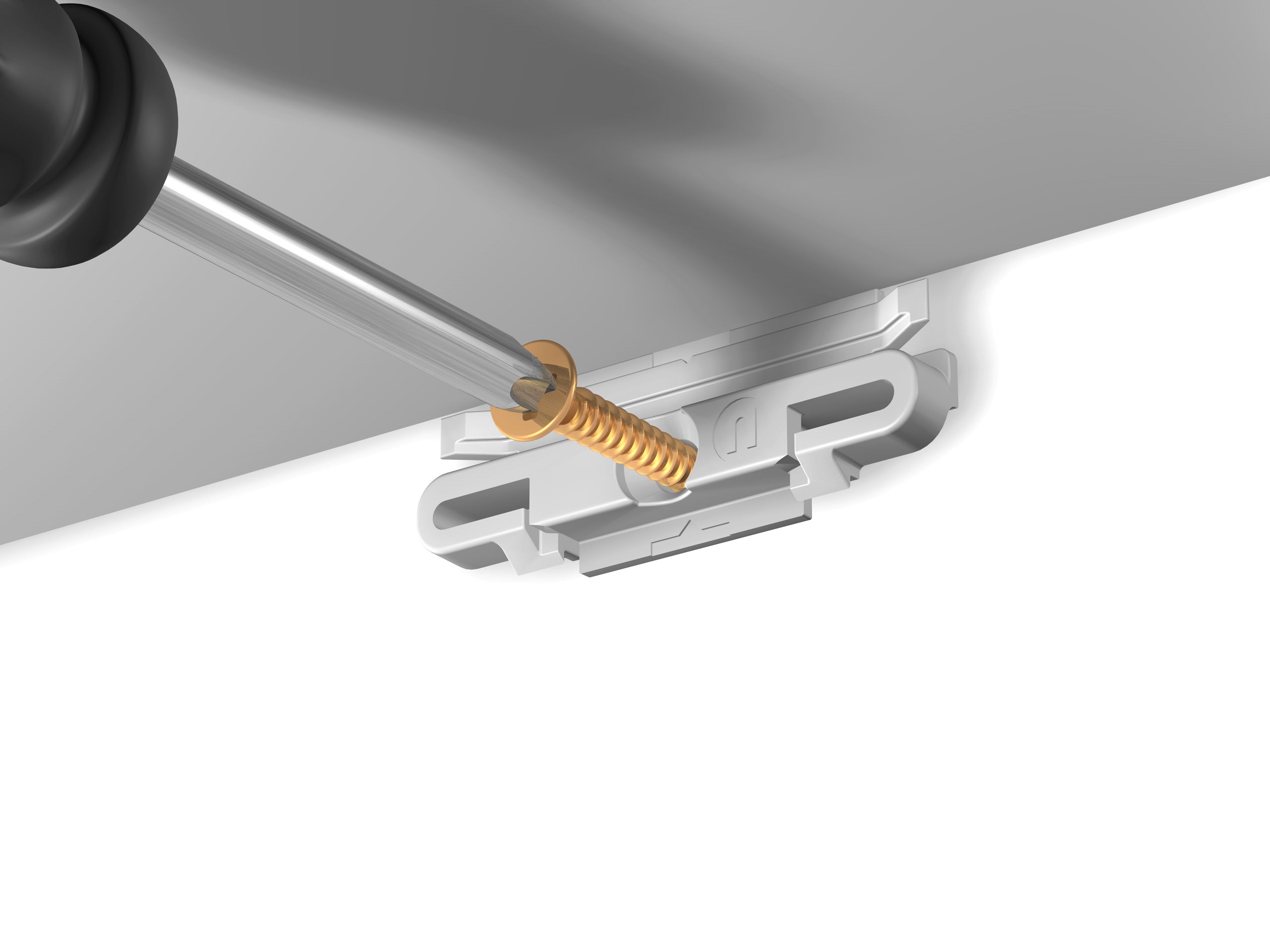 Pack clips de fixation additionnel pour Cmaises Click R10/R20/R30/R35 - Fixation Cimaise Newly