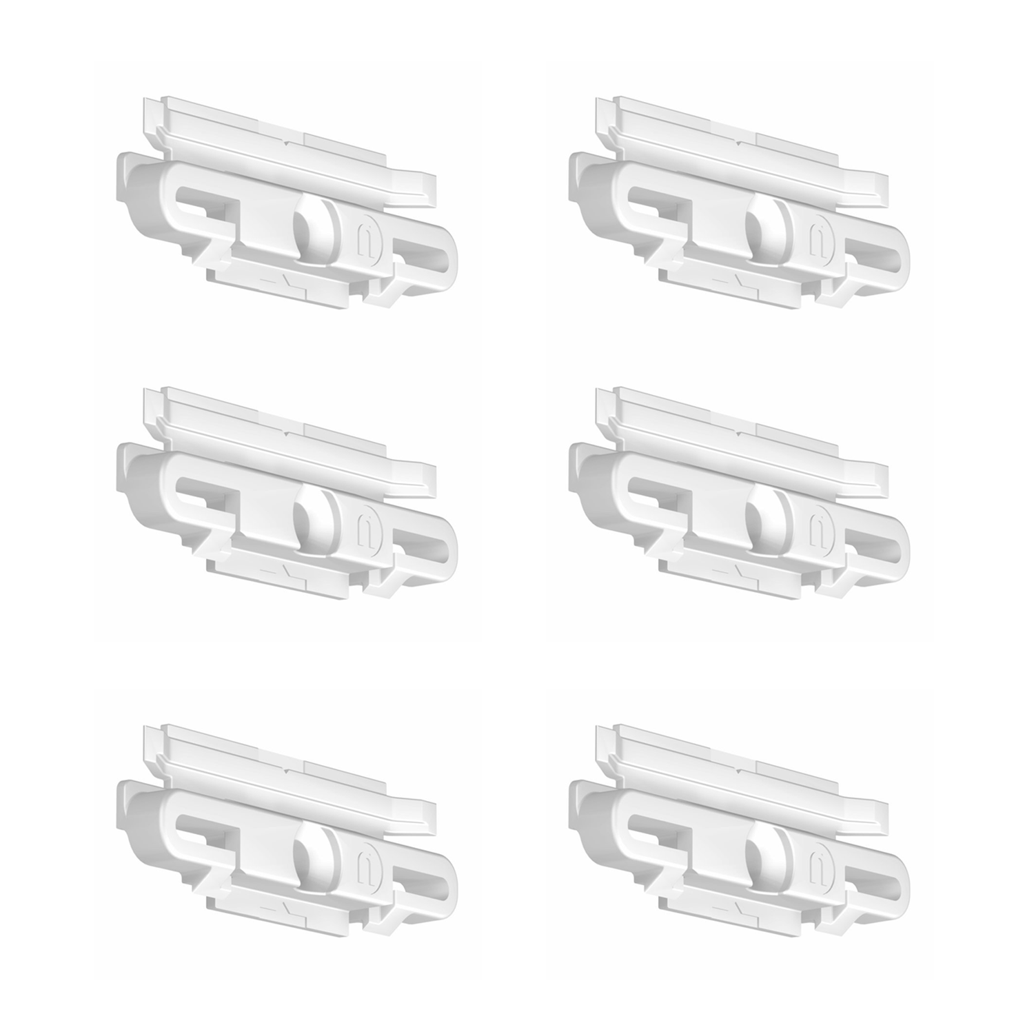 Pack clips de fixation additionnel pour Cmaises Click R10/R20/R30/R35 - Fixation Cimaise Newly