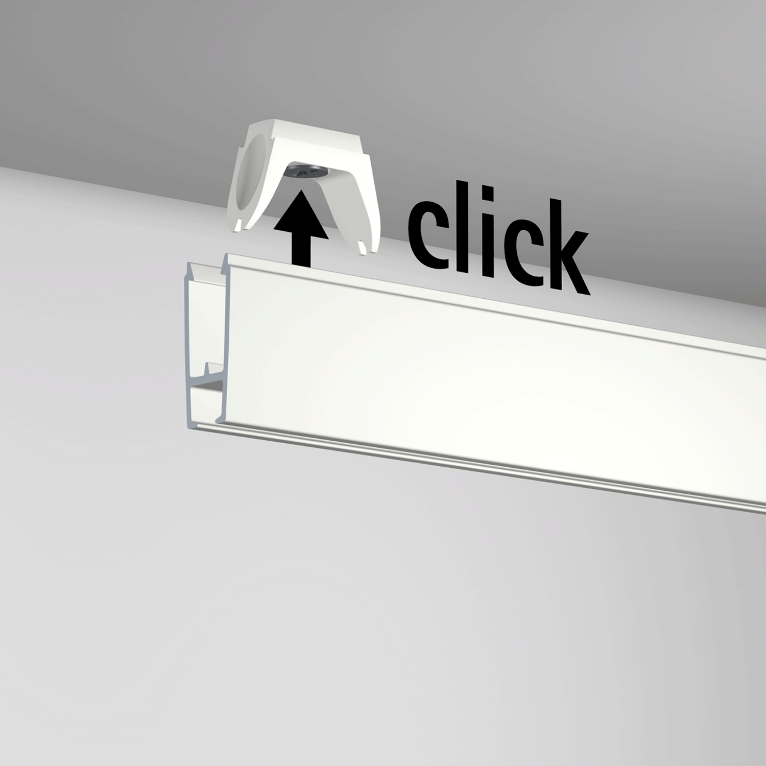 Additional fixing clip pack for Xpo Rail Picture Rail - Artiteq Picture Rail Fixing