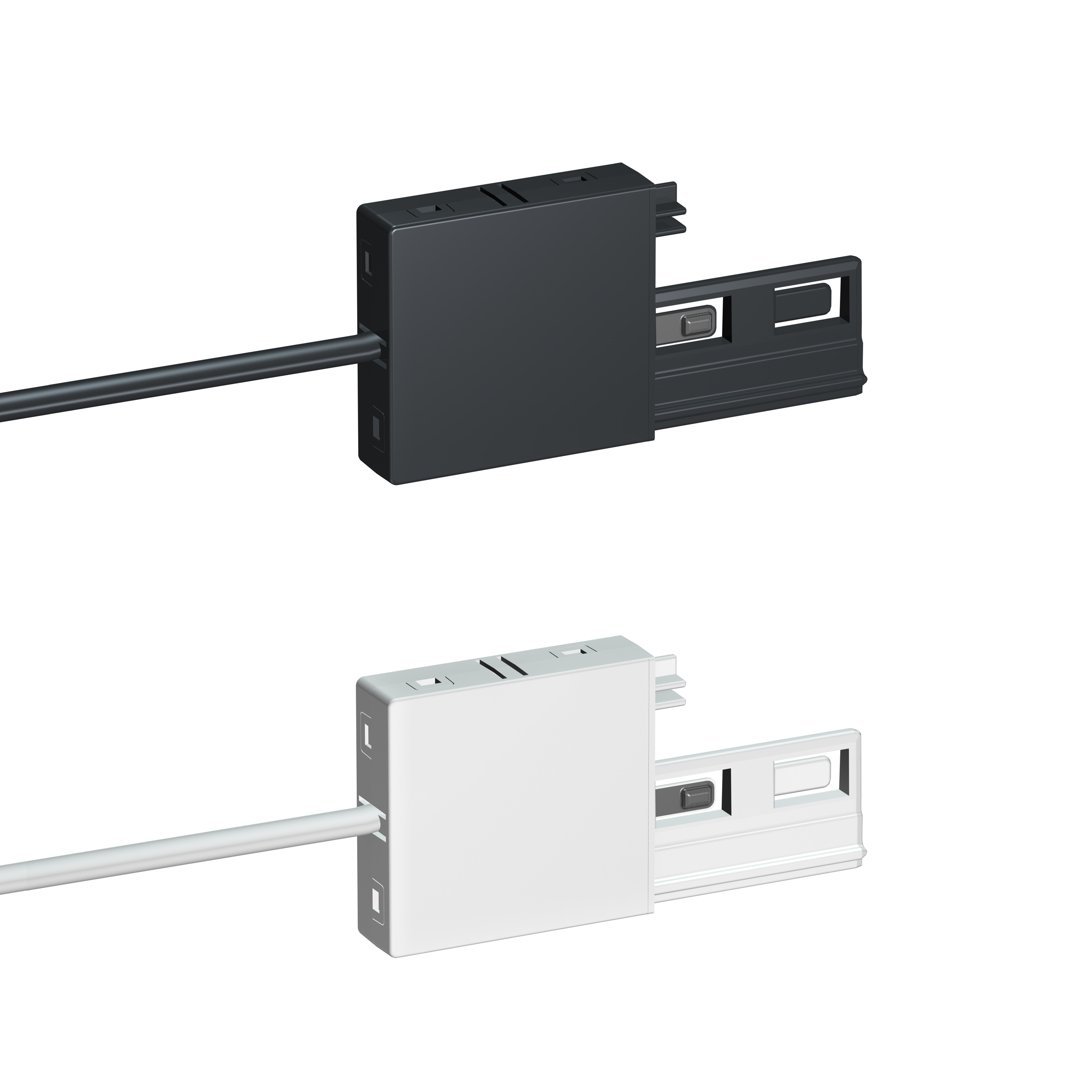 Connecteur d'alimentation sur le côté Illume Duo Rail - Accrochage éclairage