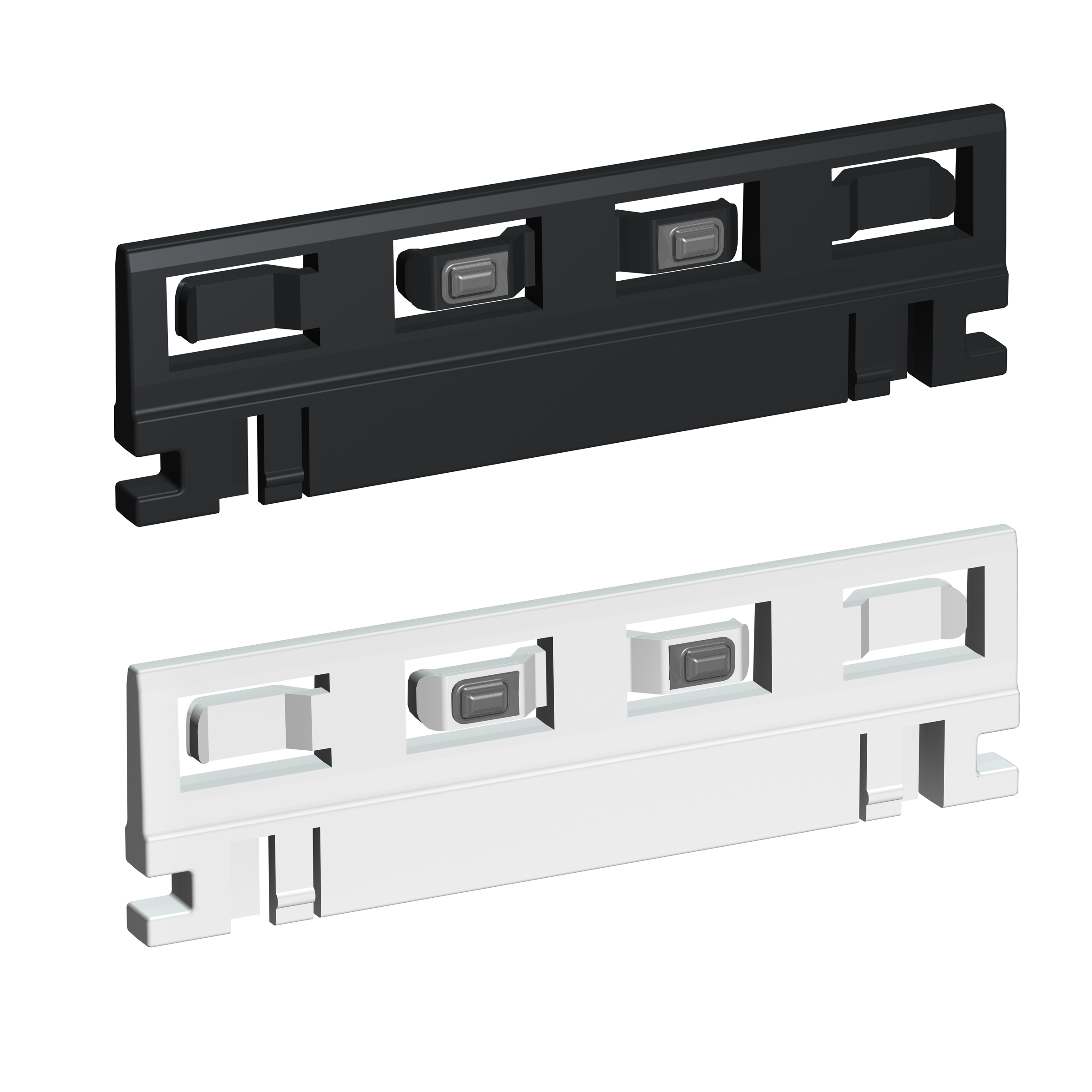 Connecteur électrique droit Illume Duo Rail - Accrochage et éclairage tableau