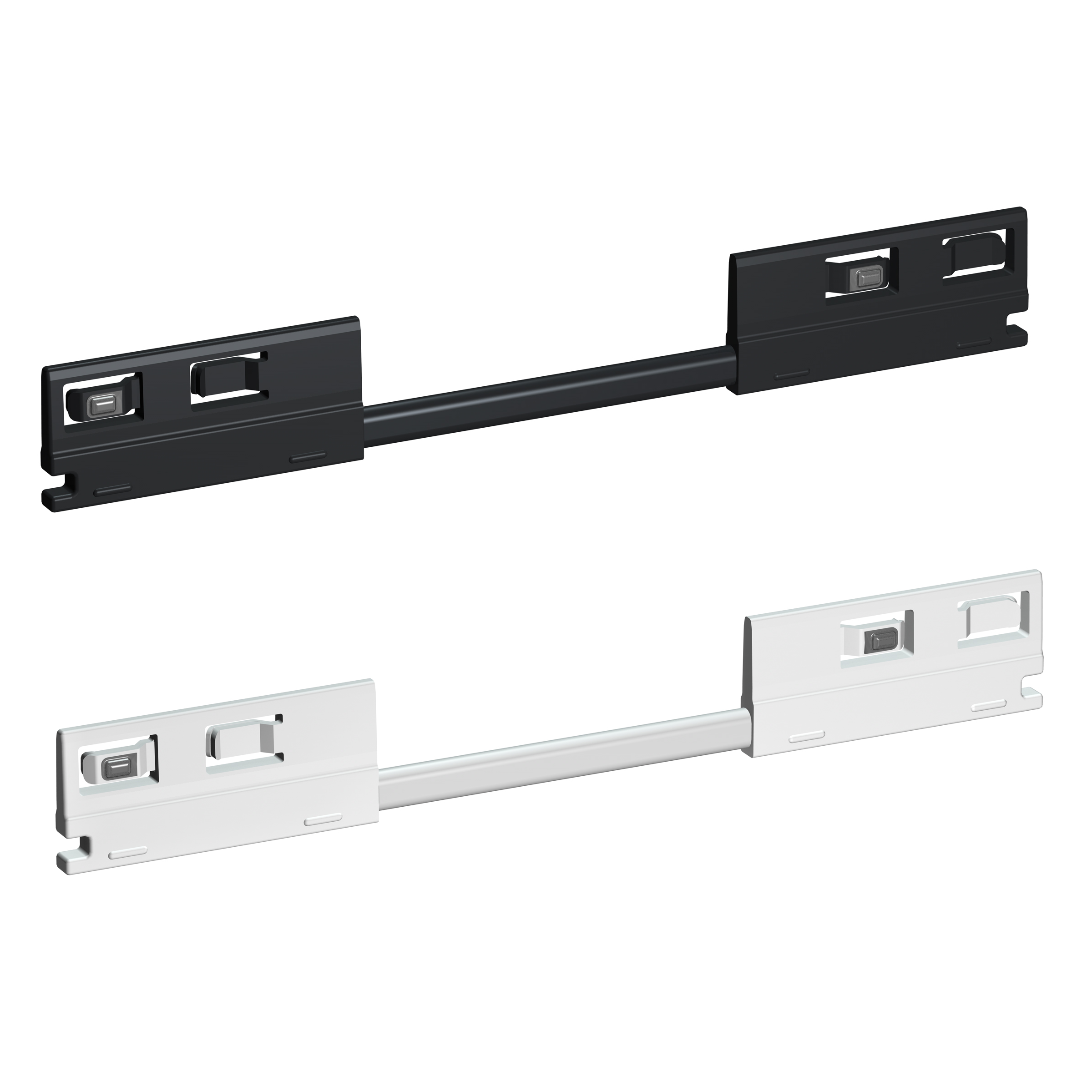 Connecteur électrique flexible d'angle Illume Duo Rail - Accrochage et éclairage tableau