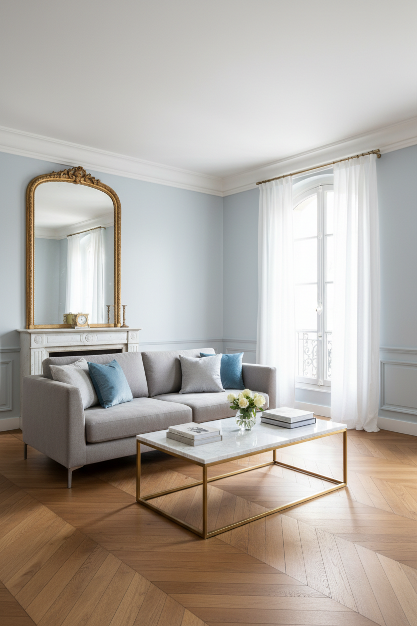 Corniche C215 en situation salon parisien