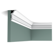 CX141 Corniche plafond Orac Decor - 5,9x3,1x200cm (h x p x L) - moulure décorative polymère