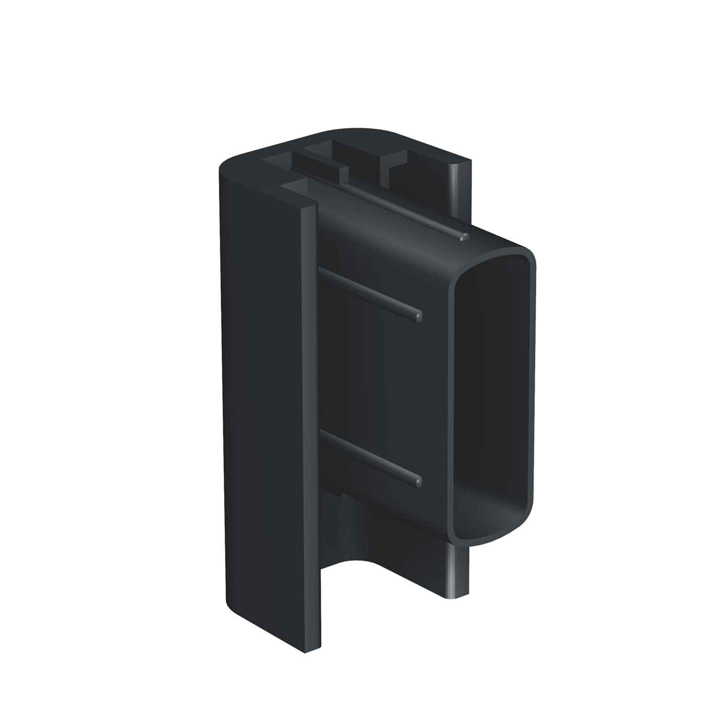 Pack of 4 Click Rail Picture Rail End Caps - Artiteq Picture Rail Accessory