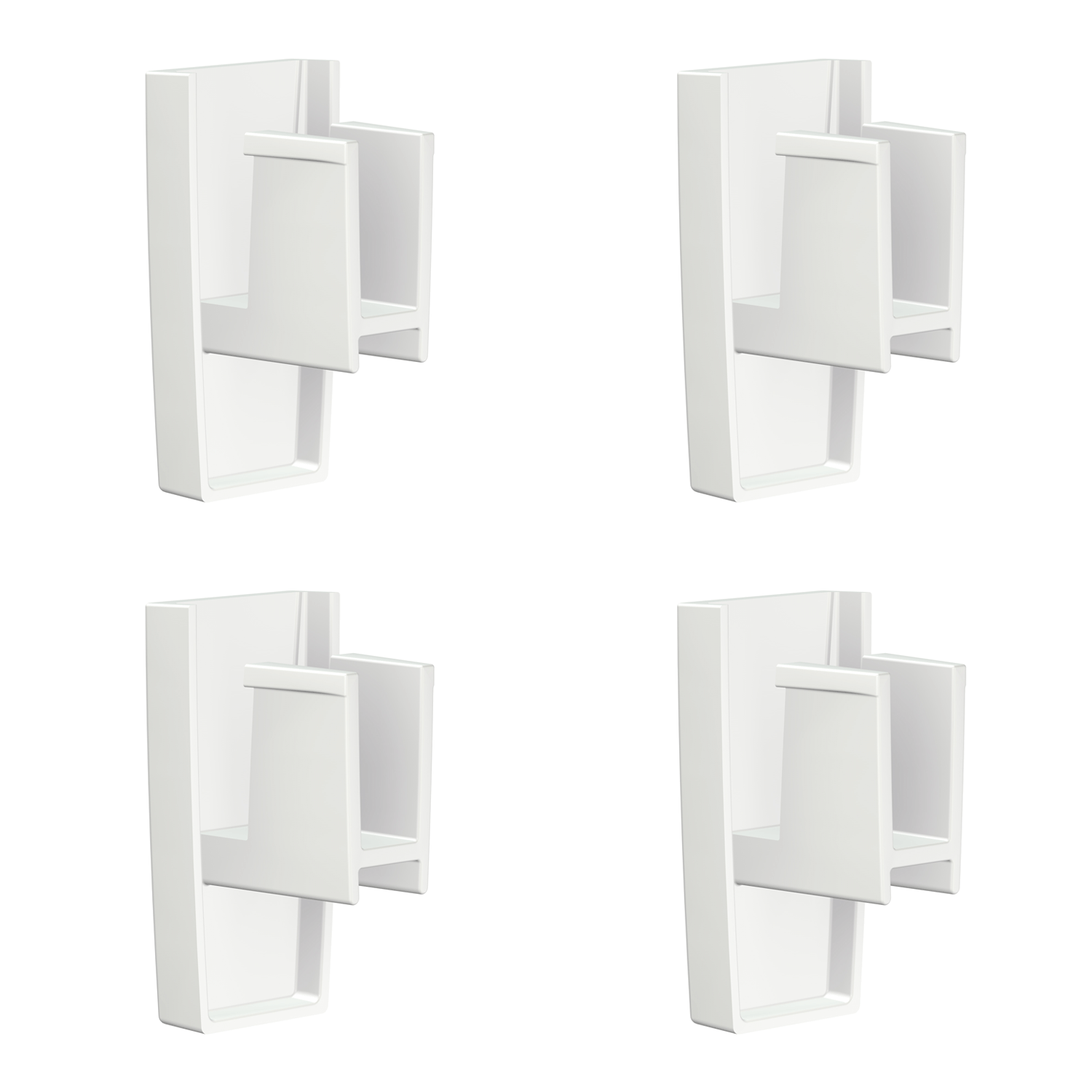 Pack of 4 end caps for XPO Rail Picture Rail - Artiteq Picture Rail Accessory