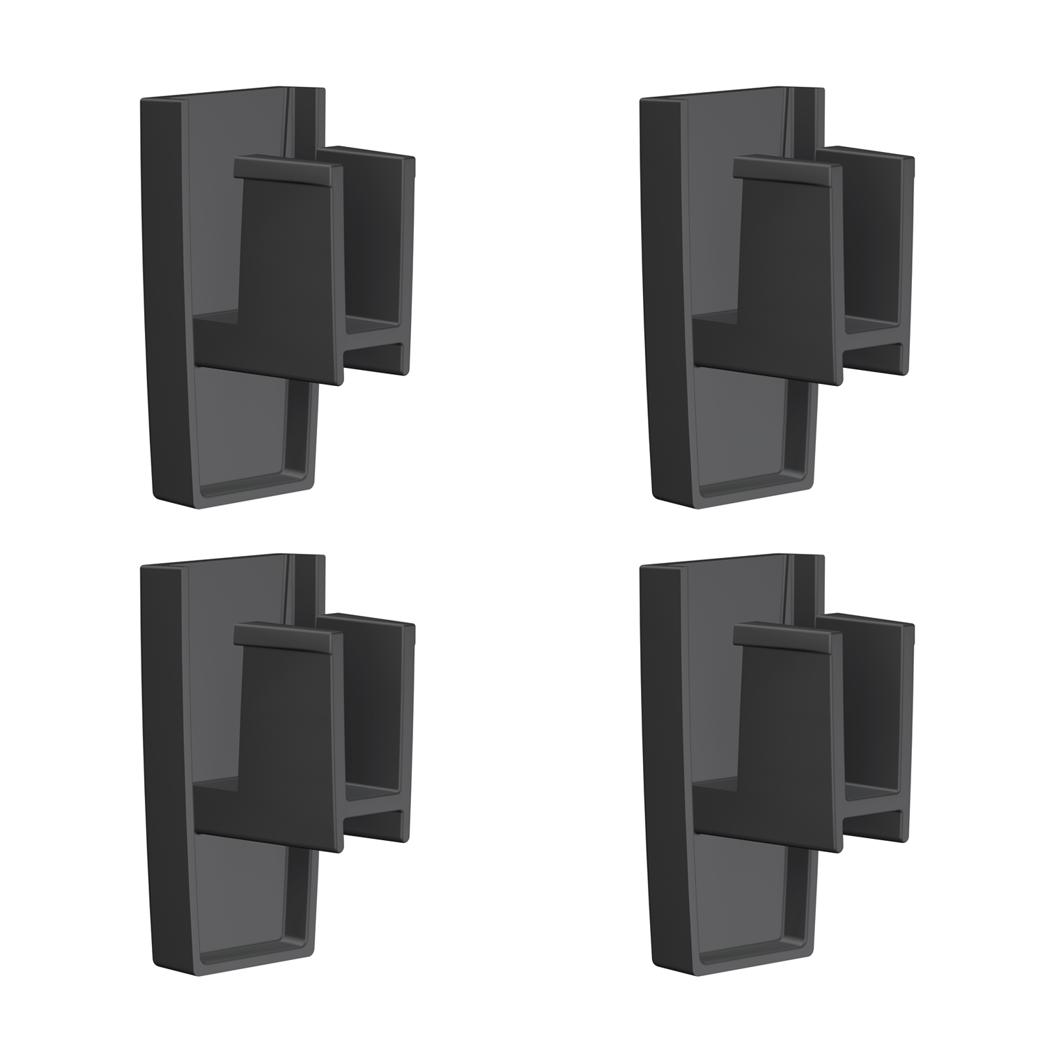 Pack of 4 end caps for XPO Rail Picture Rail - Artiteq Picture Rail Accessory