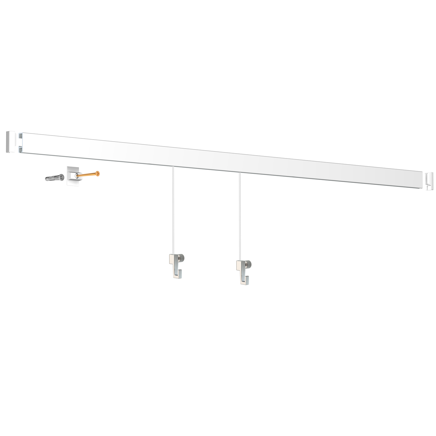 Cimaise Box PREMIUM Click Rail 2 meters - All-in-one kit