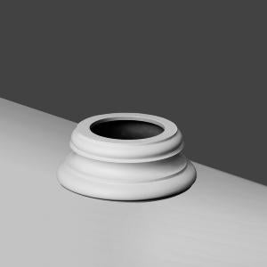 Conjunto de columnas dóricas bajas lisas enteras Orac Decor