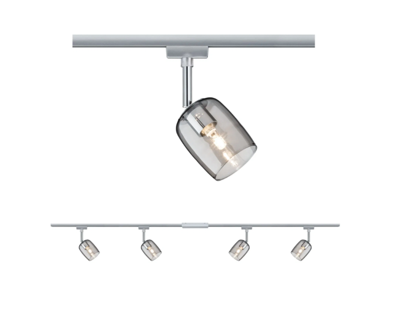 Kit complet U-Rail Blossom Paulmann - Eclairage Tableau sur Rail Plafond