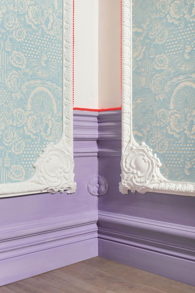 P8040 Cimaise murale Orac Decor - 10x2x200cm (h x p x L) - moulure décorative polyuréthane