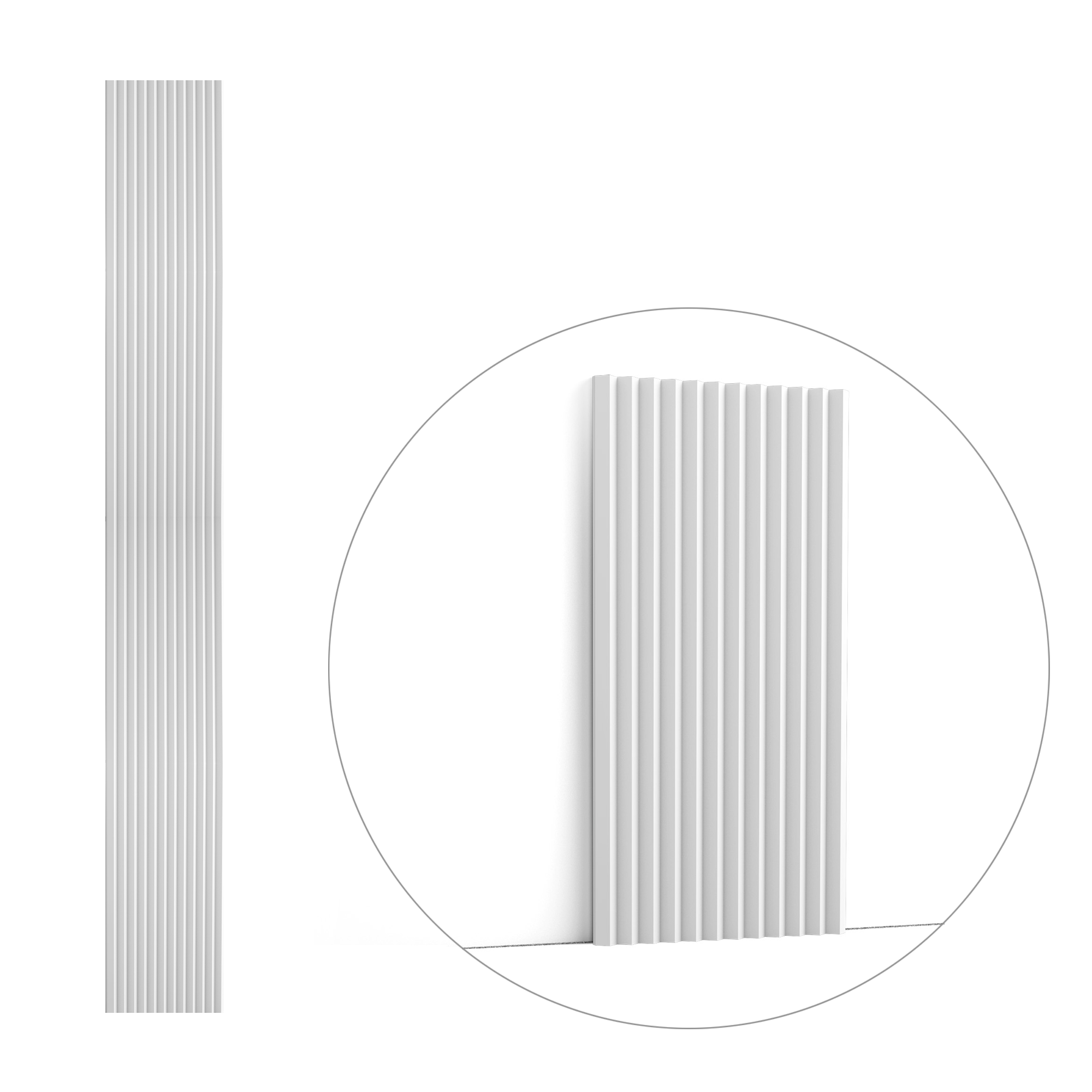 W108 ZIGZAG - 3D Panel Decorative Wall Covering 3d- 25x1.80cm (L x W x H) Orac Decor