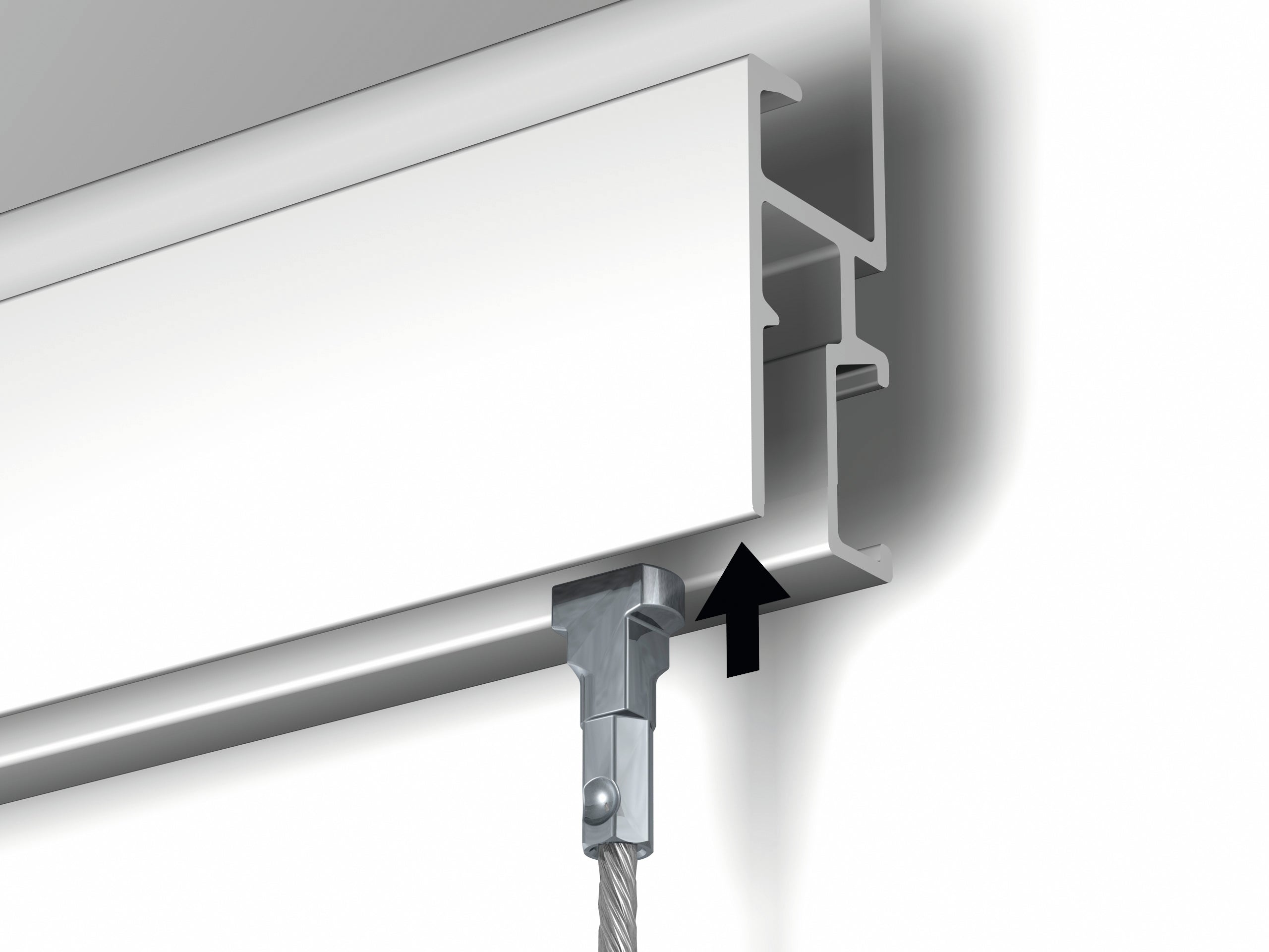 Gallery-Click Rail R30 200cm - Newly Picture Rail