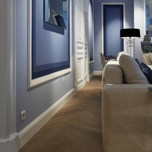 P7070 Cimaise murale Orac Decor - 7,5x2x200cm (h x p x L) - moulure décorative polyuréthane