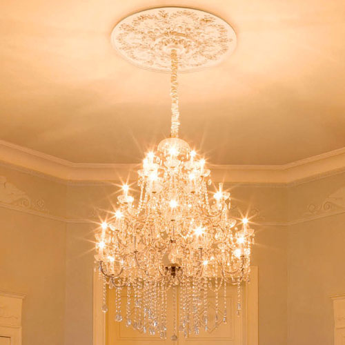 R64 Rosace de plafond Orac Decor ø 95.5cm - moulure décorative polyuréthane