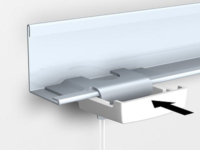 Kit Pince faux Plafond pour accrochage de tableaux (latéral)