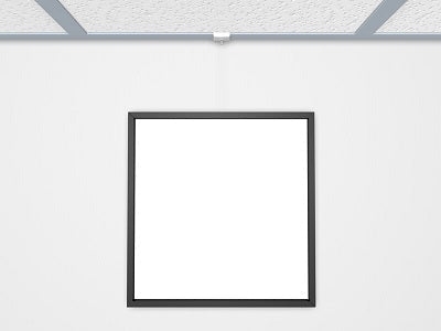 Kit Pince faux Plafond pour accrochage de tableaux (latéral)