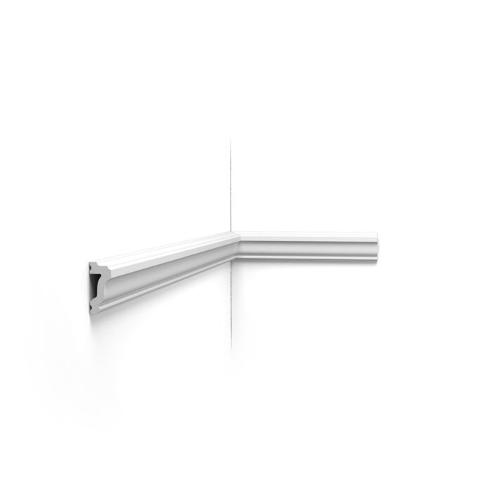 PX117 Cimaise murale Orac Decor - 3,5x1,5x200cm (h x p x L) - moulure décorative polymère