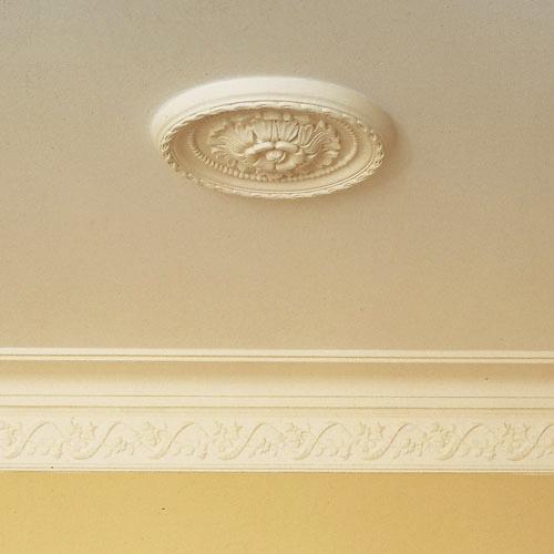 R13 Rosace de plafond Orac Decor ø 28.5cm - moulure décorative polyuréthane