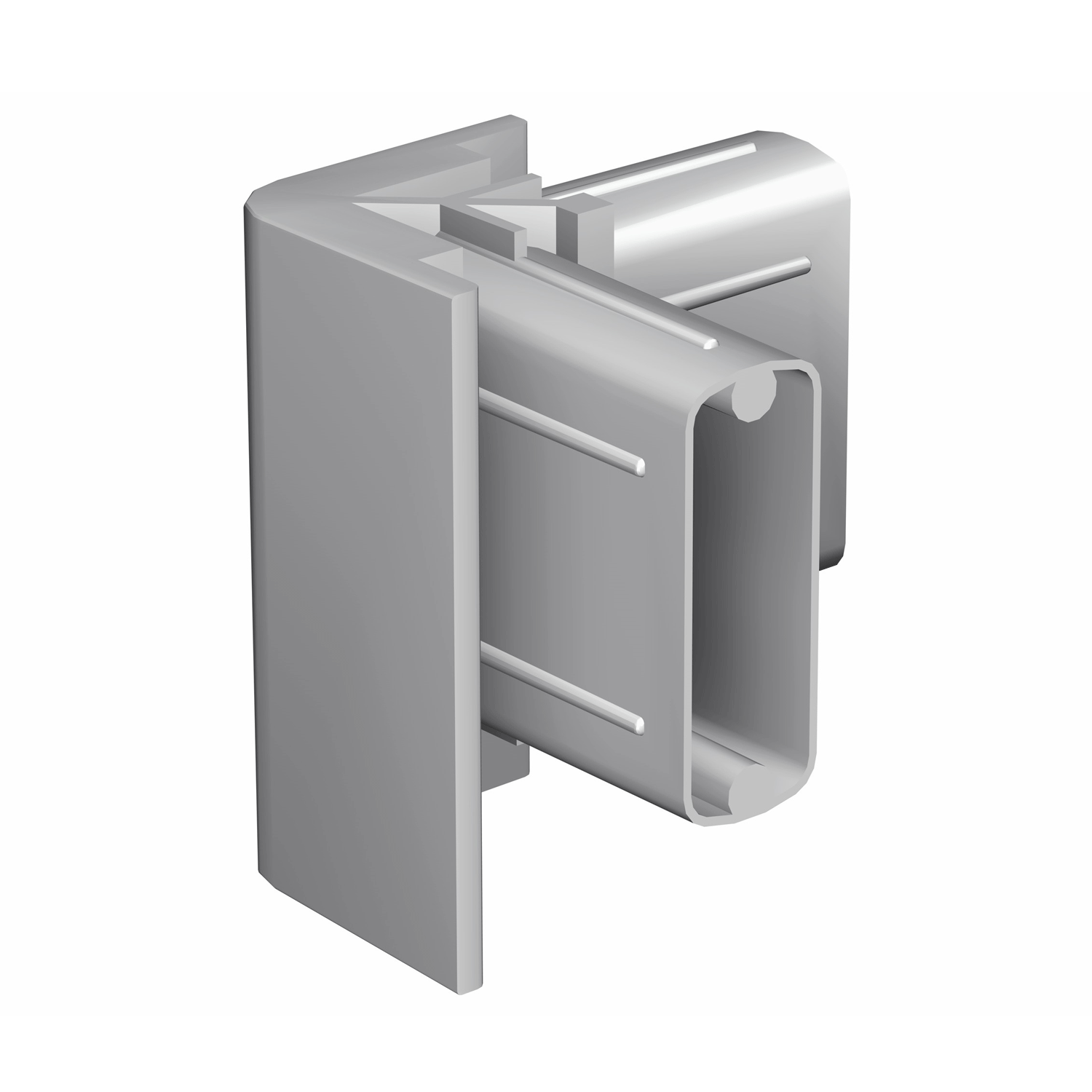 Pack of 4 Click Rail Corner Connectors - Artiteq Picture Rail Accessory