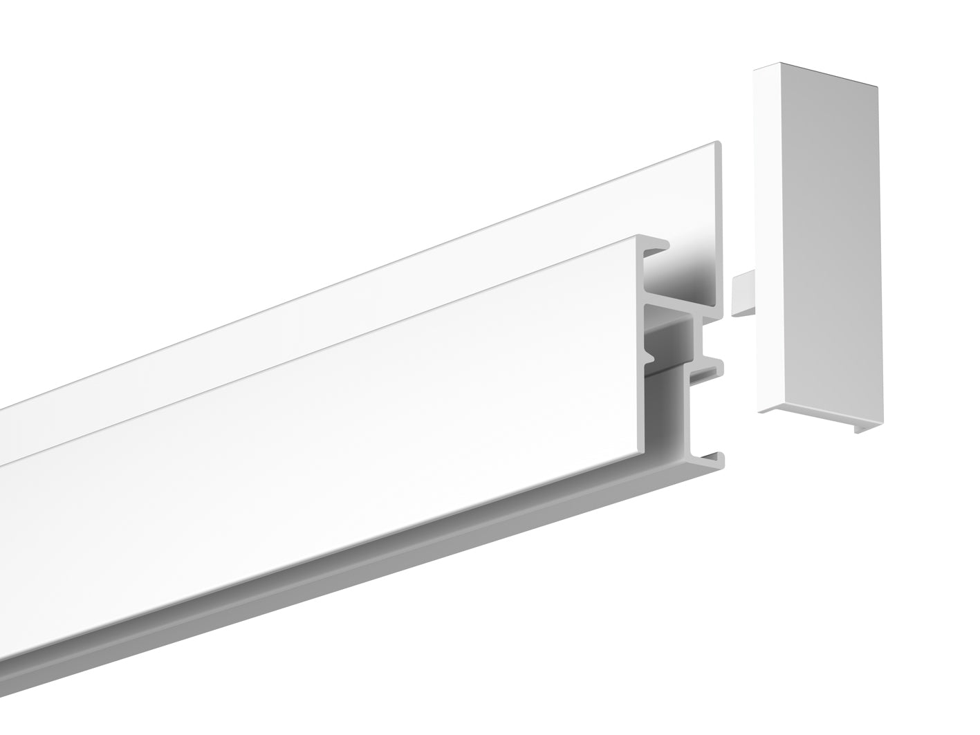 Gallery-Click Rail R30 White 300cm - Store collection - Tablea Picture Rail