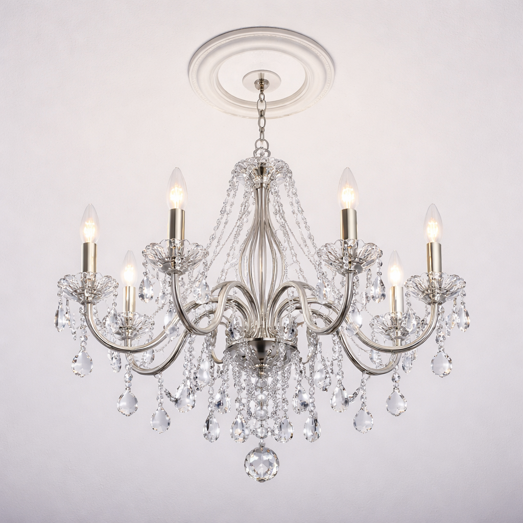 Rosace plafond 33 cm R006 - Polyuréthane