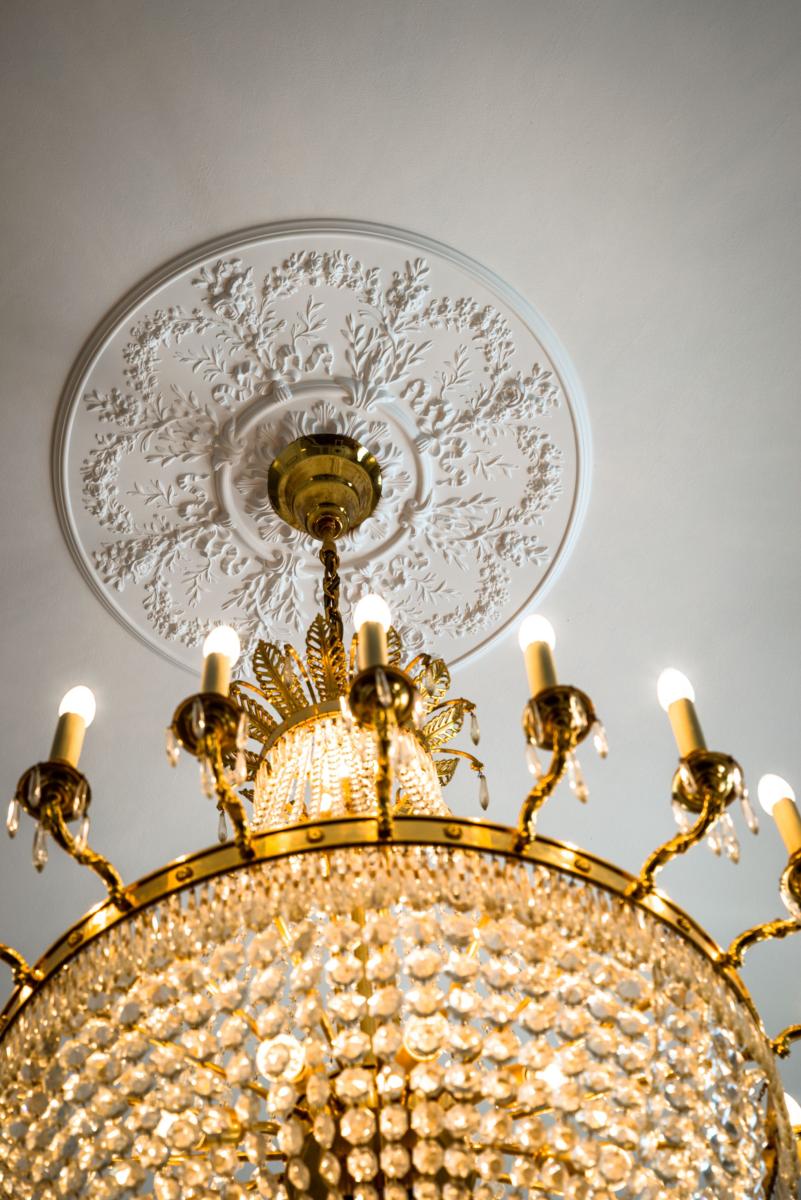 R64 Rosace de plafond Orac Decor ø 95.5cm - moulure décorative polyuréthane