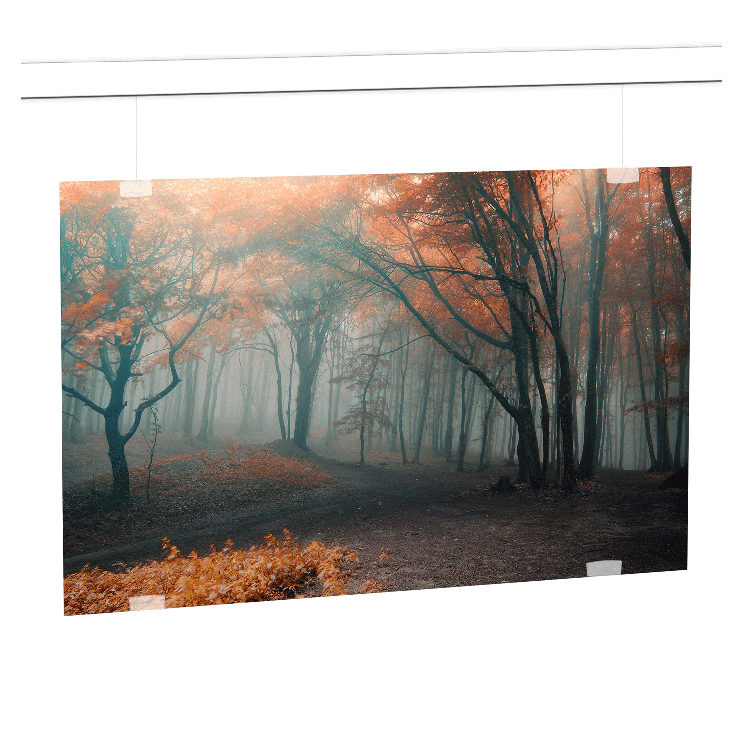 Hanging set for rigid panel H300