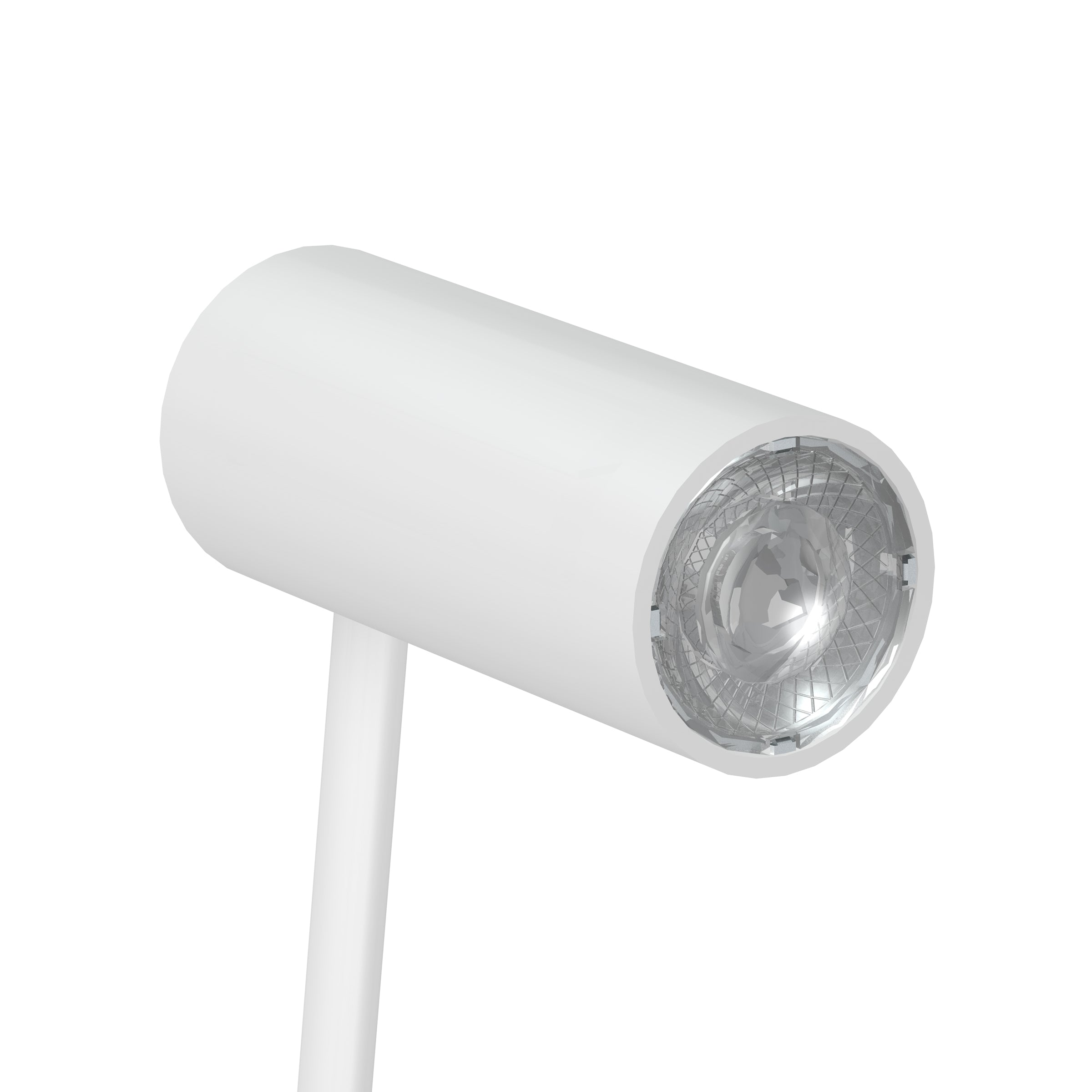 Spot sur tige 50 cm blanc Illume Duo Rail - Accrochage et éclairage tableau Artiteq