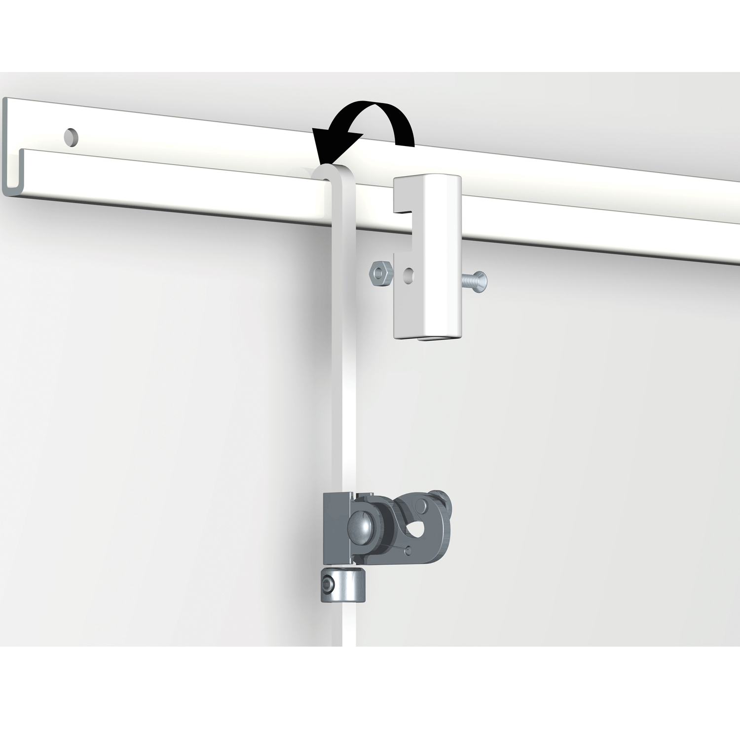 Upper locking cover - Locking unit